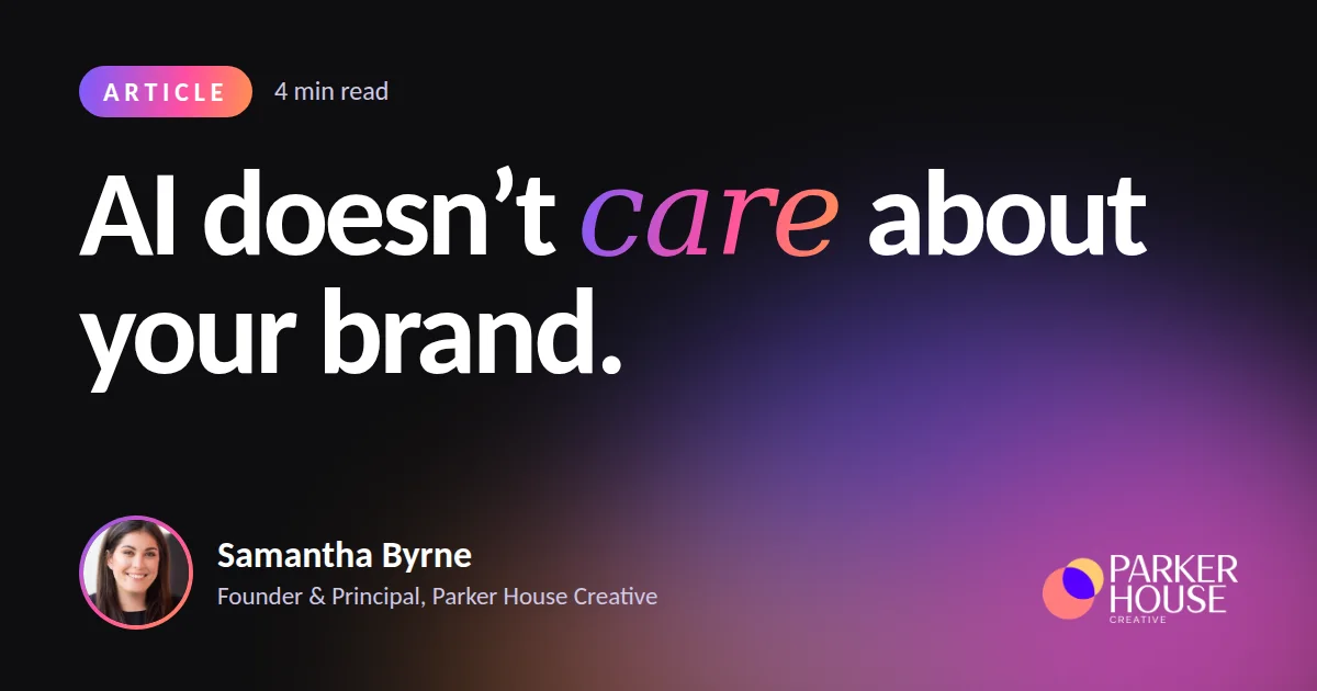 AI doesn’t care about your brand